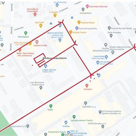 Slnecny Byt V Blizkosti Historickeho Centra Trenčín Exterior foto